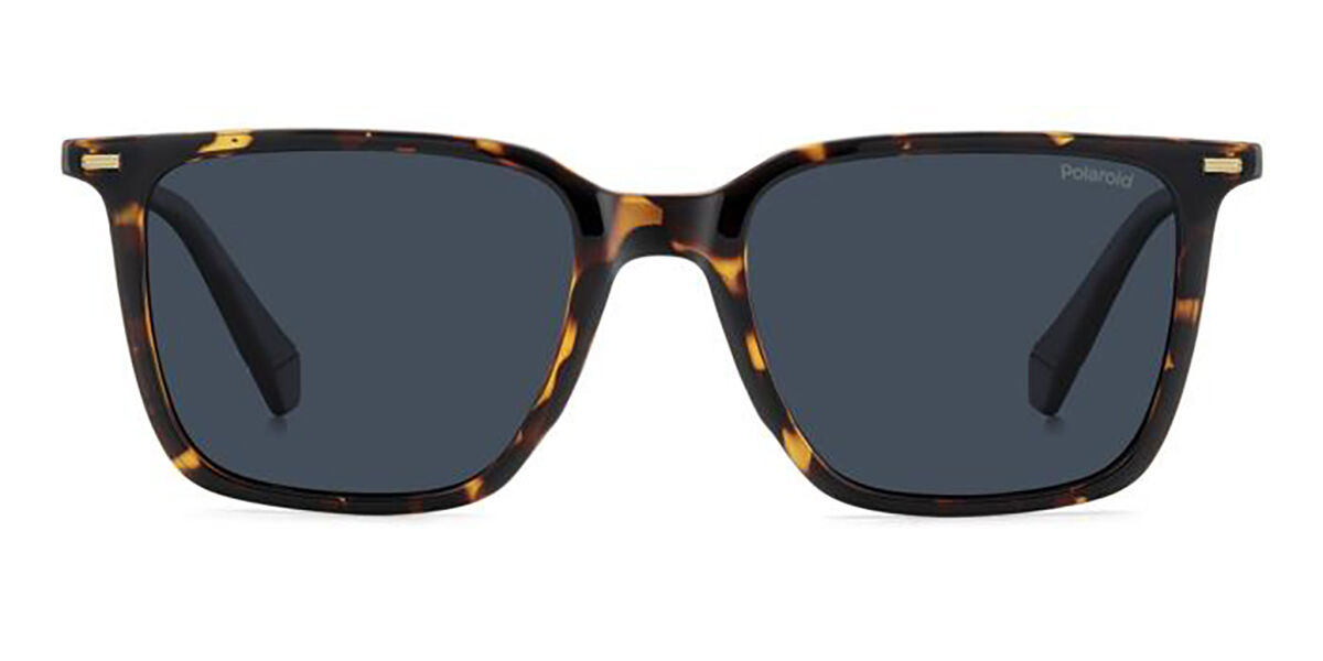 Polaroid PLD 4183/S/X Polarized 086/C3, Tortoiseshell frame, Blue lenses