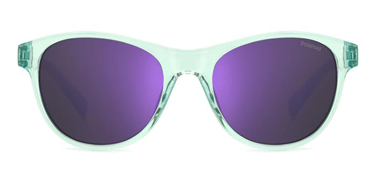 Polaroid PLD 8066/S Kids Polarized WK2/MF, Blue frame, Purple Mirror lenses