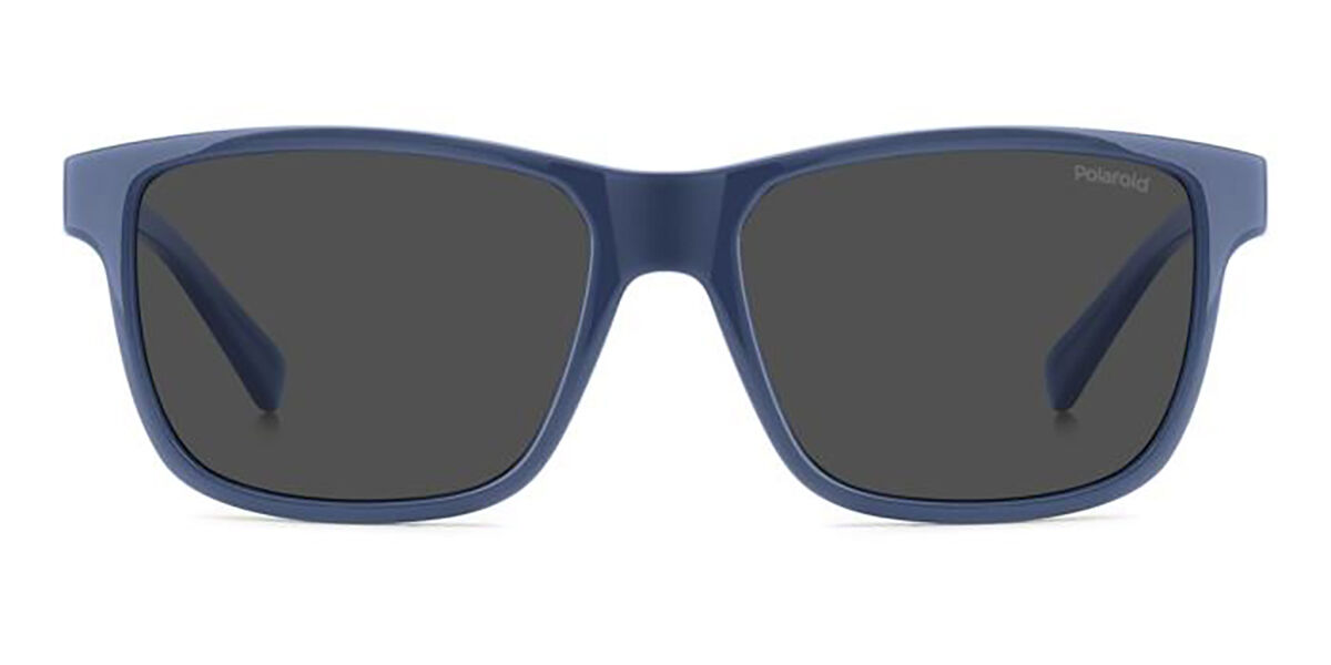 Polaroid PLD 8067/S Kids Polarized PJP/M9, Blue frame, Grey lenses