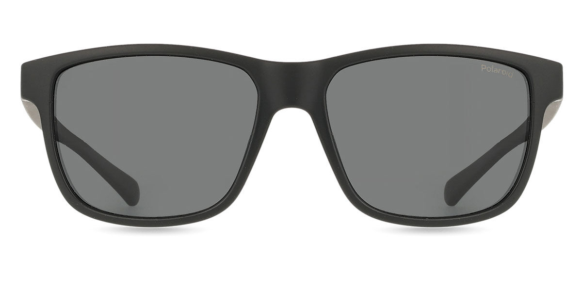 Polaroid PLD 8067/S Kids Polarized 003/M9, Black frame, Grey lenses