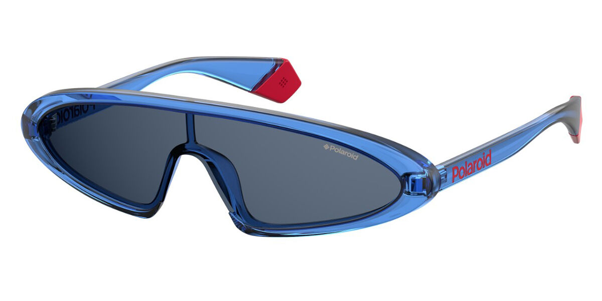 Polaroid PLD 6074/S Polarized PJP/C3, Blue Carbon Fiber frame, Blue lenses