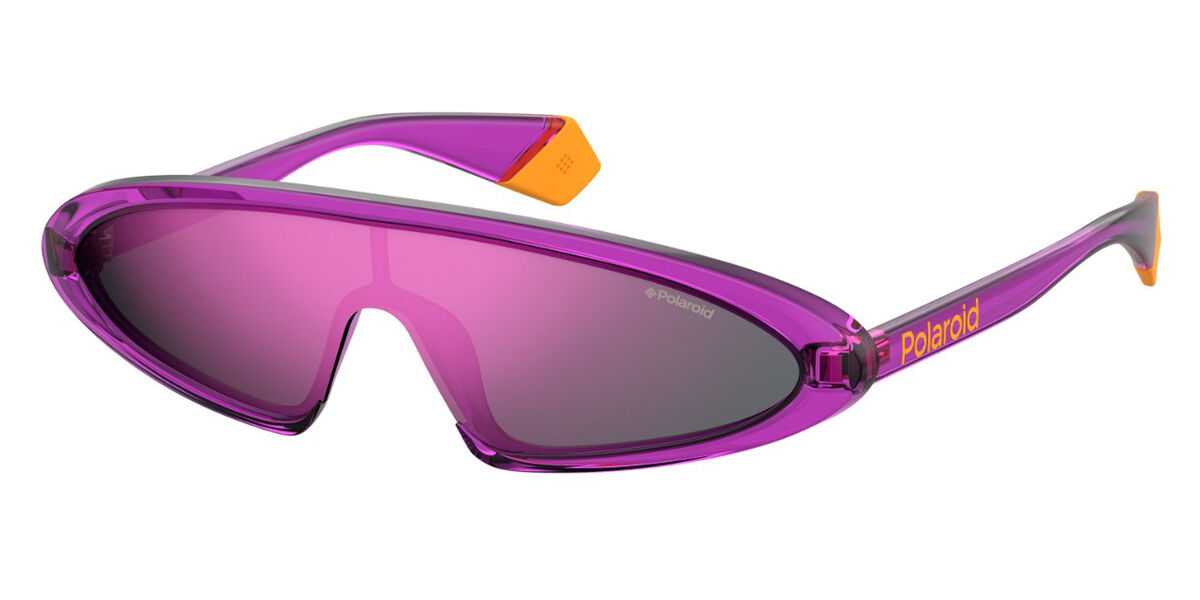 Polaroid PLD 6074/S Polarized B3V/AI, Purple frame, Purple Pink lenses
