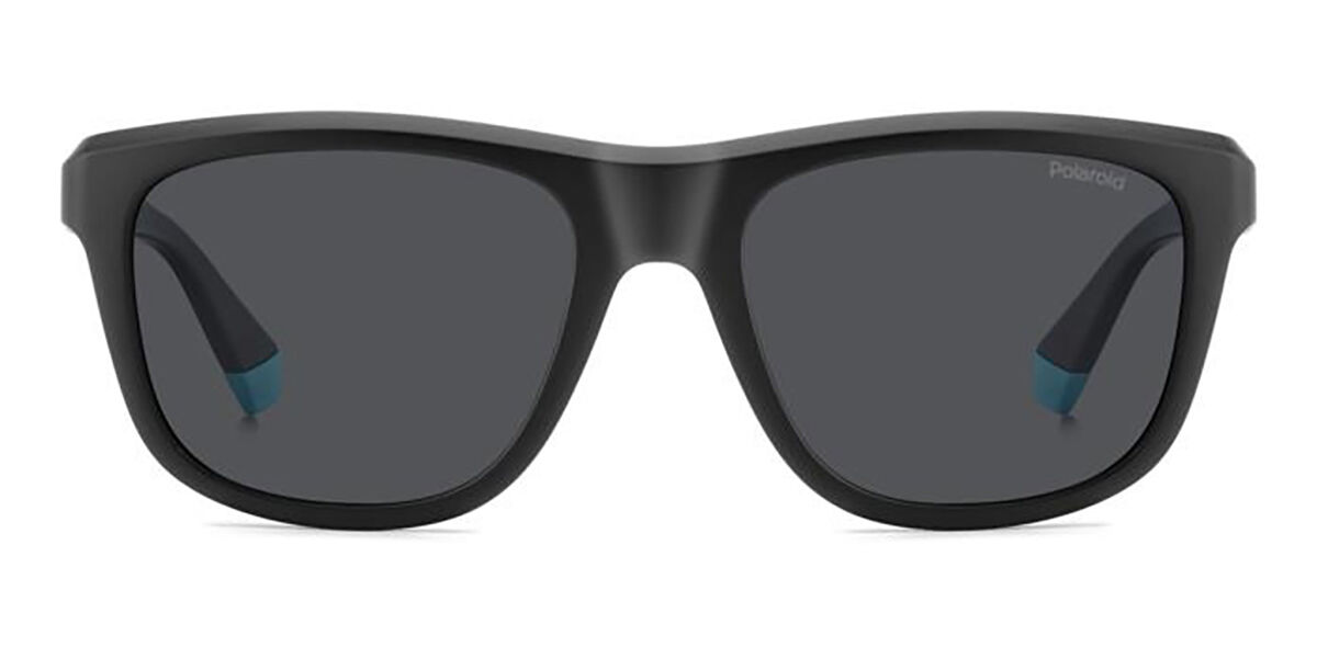 Polaroid PLD 2163/S Polarized 003/M9, Black Eco-Friendly frame, Grey lenses