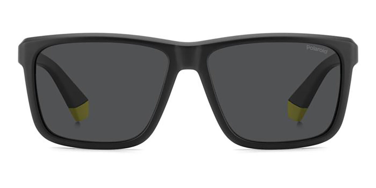 Polaroid PLD 2164/S Polarized 003/M9, Black Eco-Friendly frame, Grey lenses