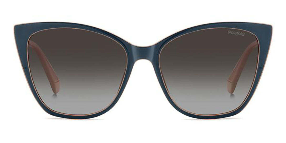 Polaroid PLD 4181/S Polarized DB1/LA, Blue frame, Gradient Brown lenses
