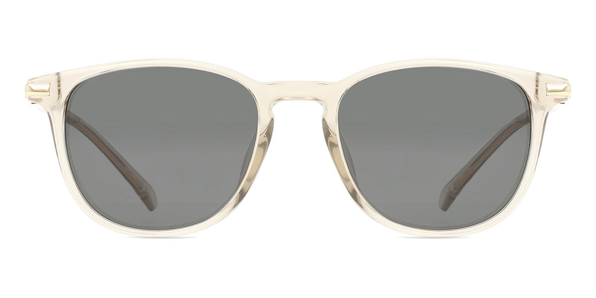 Polaroid PLD 4187/G/S/X Asian Fit Polarized HAM/M9, Brown frame, Grey lenses
