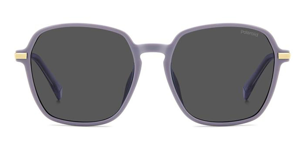 Polaroid PLD 4188/G/S/X Asian Fit Polarized 789/M9, Purple frame, Grey lenses