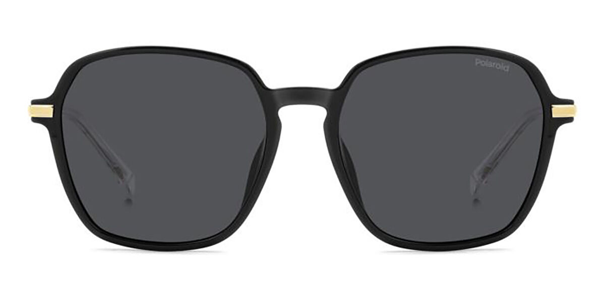 Polaroid PLD 4188/G/S/X Asian Fit Polarized 807/M9, Black frame, Grey lenses