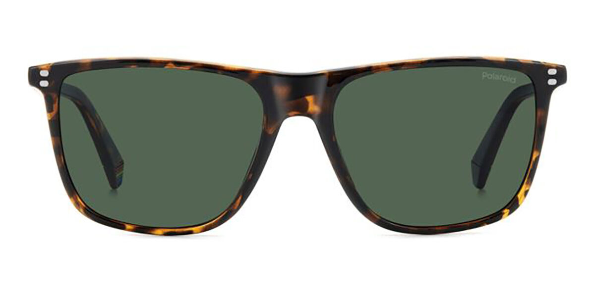 Polaroid PLD 6232/S Polarized 086/UC, Tortoiseshell frame, Green lenses