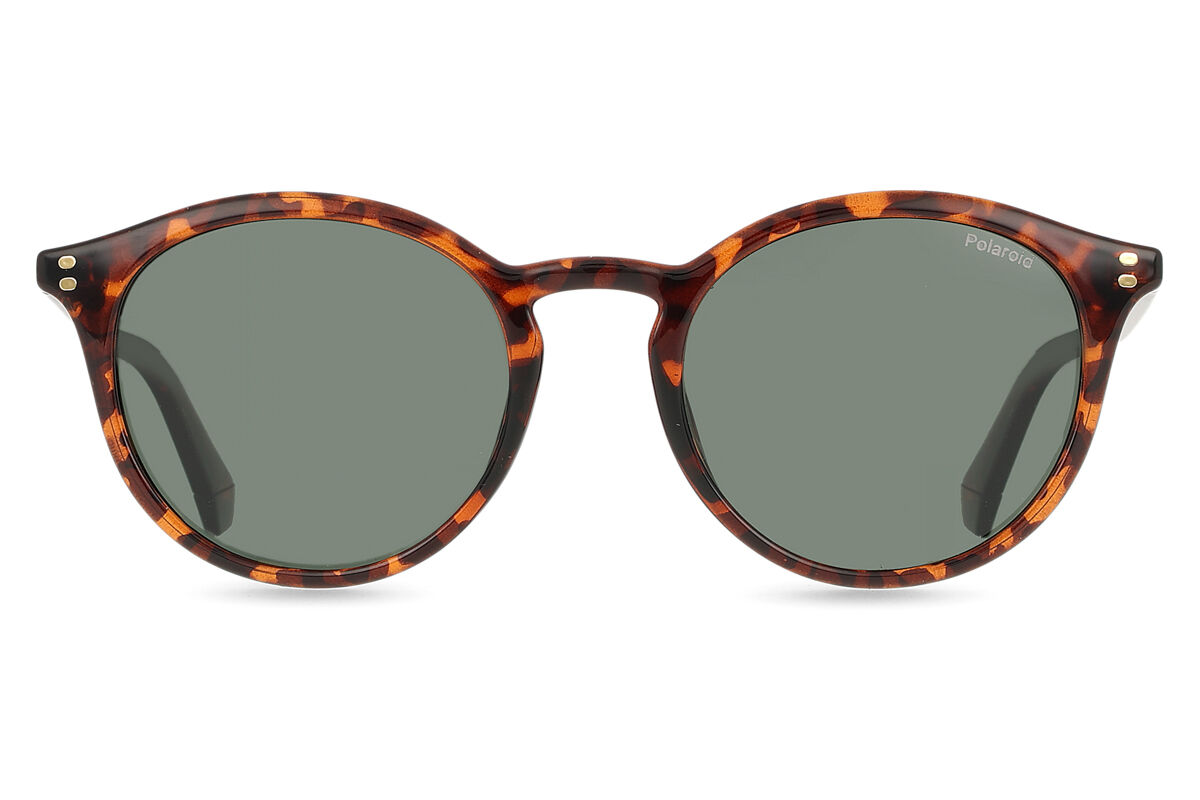 Polaroid PLD 6233/S Polarized 086/UC, Tortoiseshell frame, Green lenses