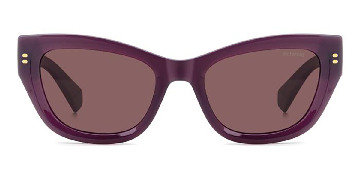 Polaroid PLD 6237/S/X Polarized 8CQ/KL, Red frame, Purple lenses