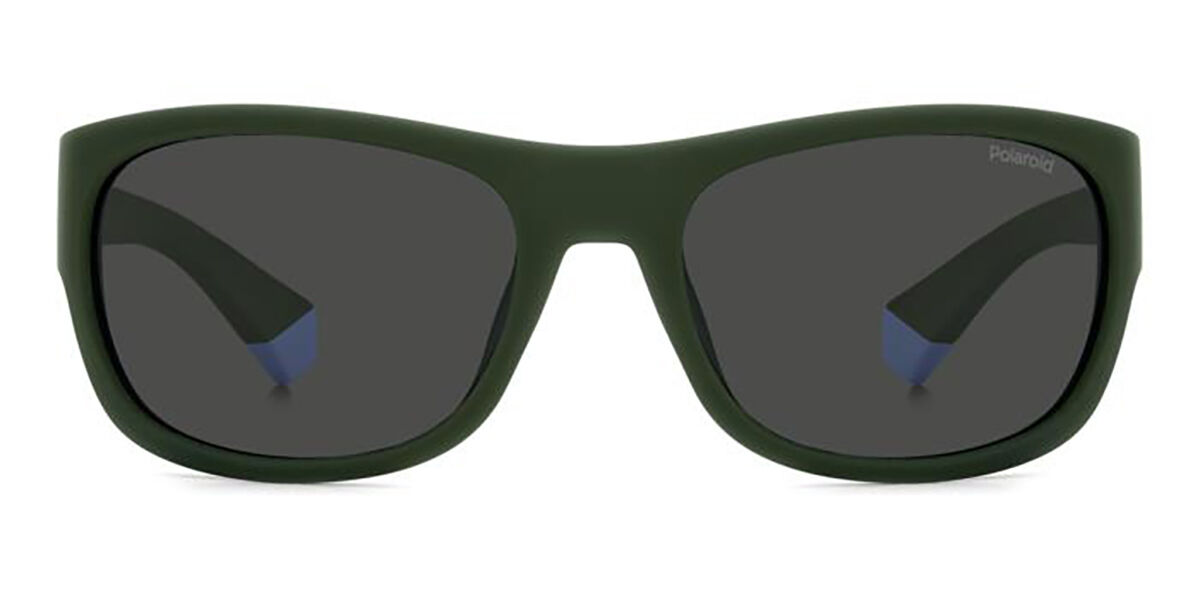 Polaroid PLD 8064/S Kids Polarized 1ED/M9, Green frame, Grey lenses