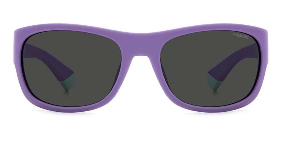 Polaroid PLD 8064/S Kids Polarized B3V/M9, Purple frame, Grey lenses