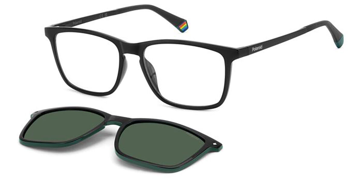 Polaroid PLD 6139/CS with Clip-on 7ZJ/UC, Black frame