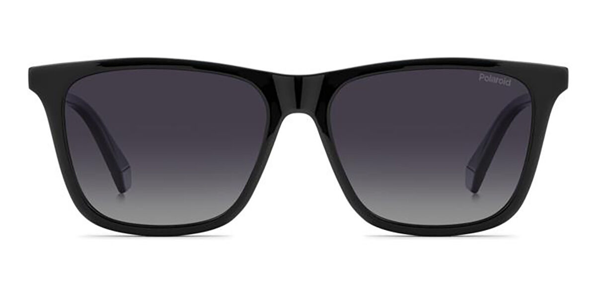 Polaroid PLD 4190/S Polarized 807/WJ, Black frame, Gradient Grey lenses