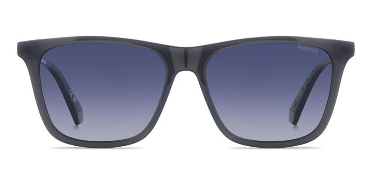 Polaroid PLD 4190/S Polarized KB7/Z7, Grey frame, Gradient Blue lenses