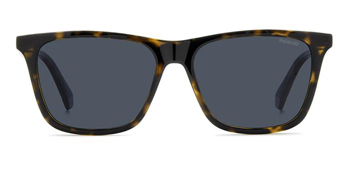 Polaroid PLD 4190/S Polarized 086/C3, Tortoiseshell frame, Blue lenses