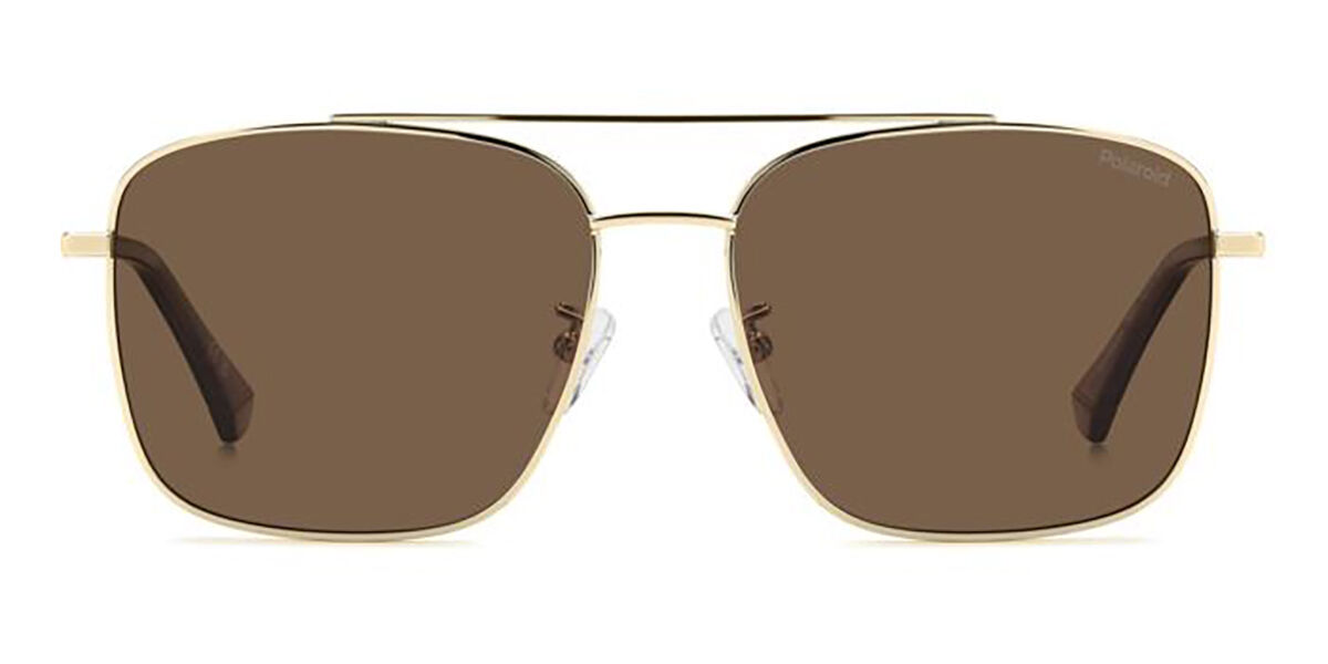 Polaroid PLD 4192/G/S/X Polarized J5G/SP, Gold frame, Bronze Brown lenses