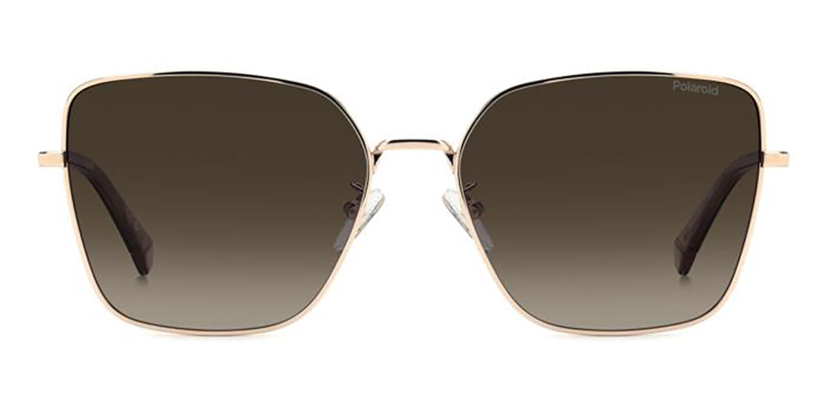 Polaroid PLD 4193/G/S/X Polarized DDB/LA, Gold frame, Gradient Brown lenses