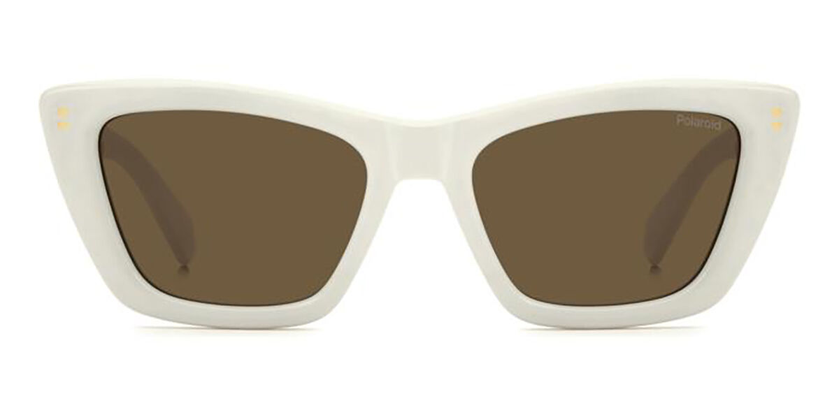 Polaroid PLD 6242/S/X Polarized VK6/SP, White frame, Bronze Brown lenses
