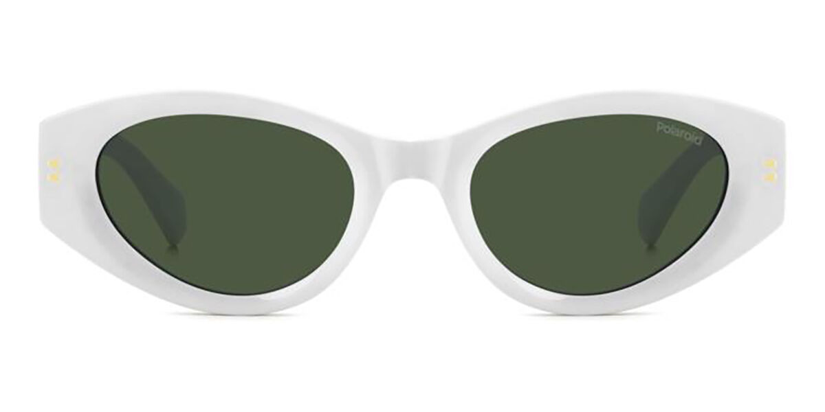 Polaroid PLD 6243/S/X Polarized VK6/UC, White frame, Green lenses