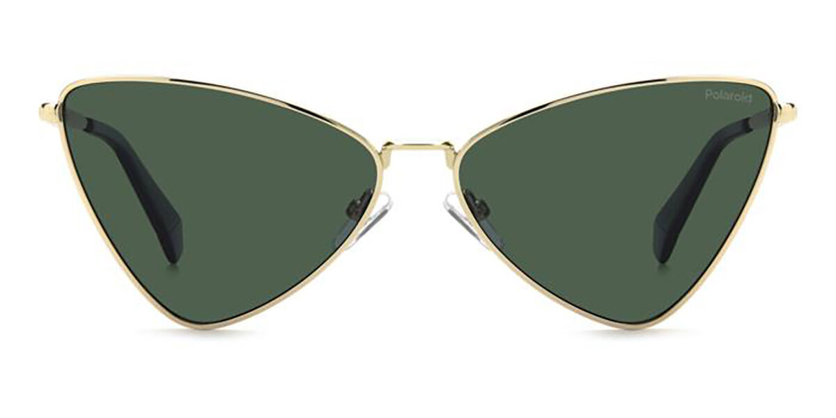 Polaroid PLD 6244/S/X Polarized PEF/UC, Gold frame, Green lenses