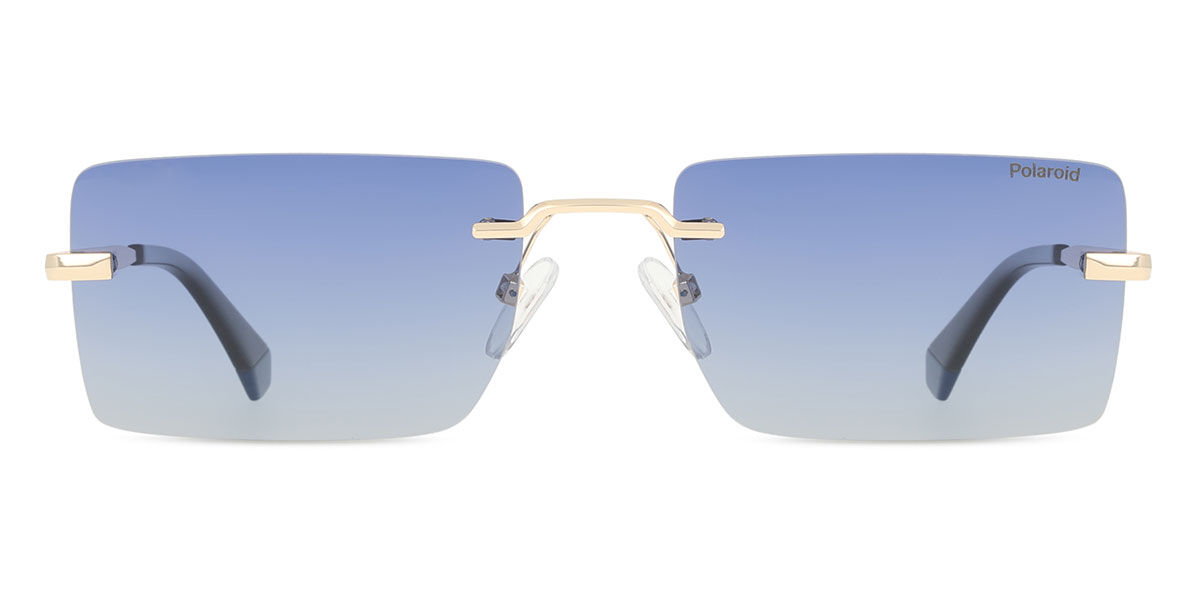 Polaroid PLD 6245/S Polarized LKS/Z7, Gold frame, Gradient Blue lenses