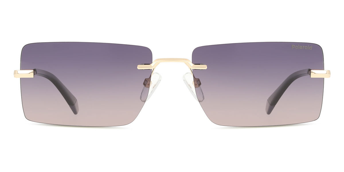 Polaroid PLD 6245/S Polarized S9E/XW, Gold frame, Gradient Purple lenses