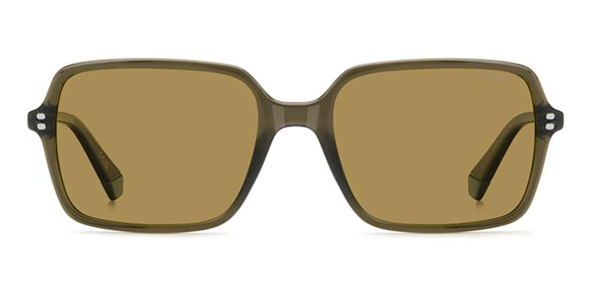 Polaroid PLD 6247/S Polarized 09Q/MU, Brown frame, Yellow lenses