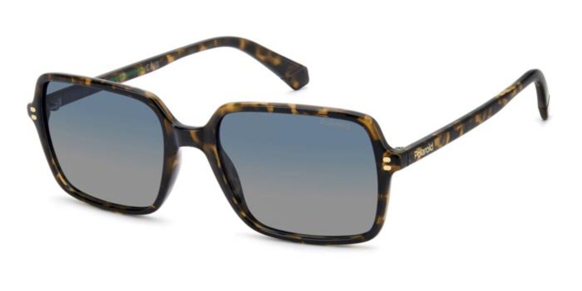 Polaroid PLD 6247/S Polarized 086/Z7, Tortoiseshell frame, Gradient Blue lenses