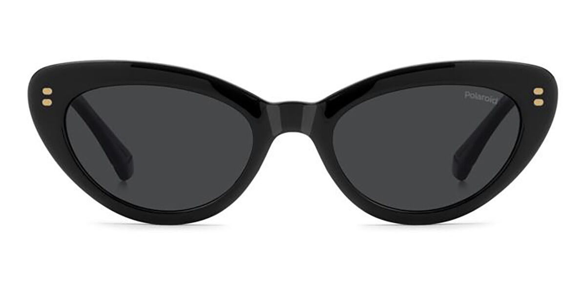 Polaroid PLD 8068/S Kids Polarized 807/M9, Black frame, Grey lenses