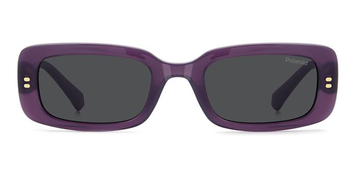 Polaroid PLD 8071/S Kids Polarized B3V/M9, Purple frame, Grey lenses