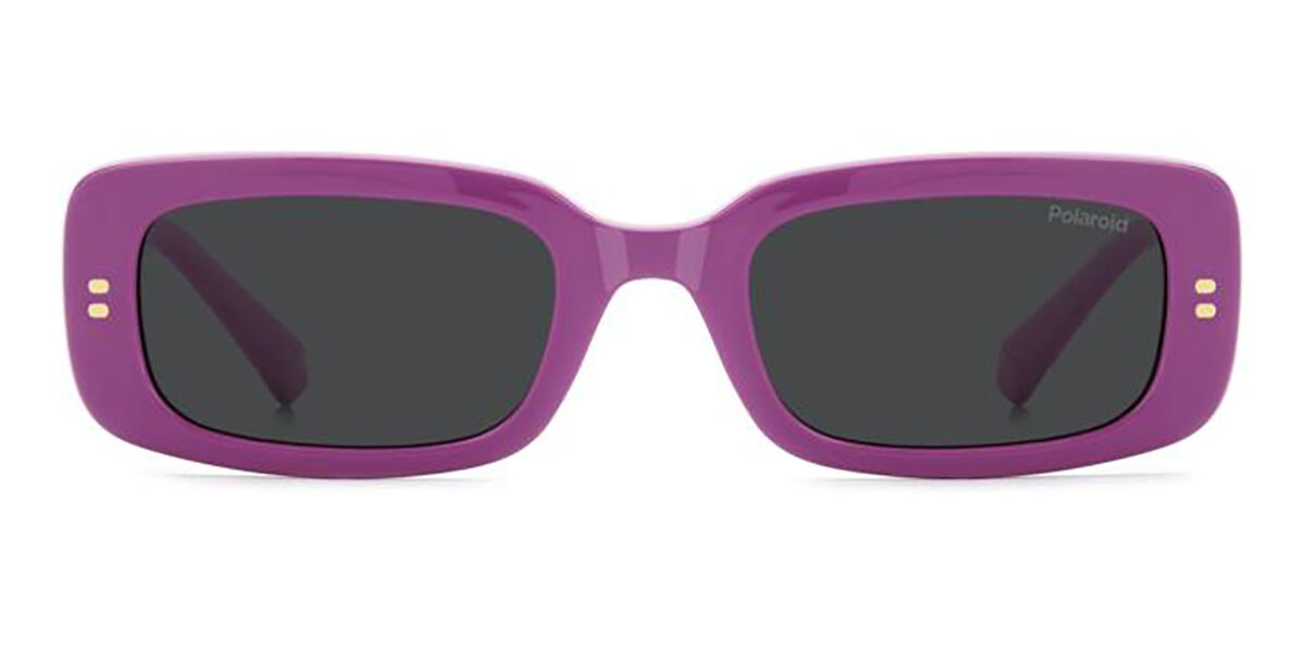 Polaroid PLD 8071/S Kids Polarized MU1/M9, Pink frame, Grey lenses