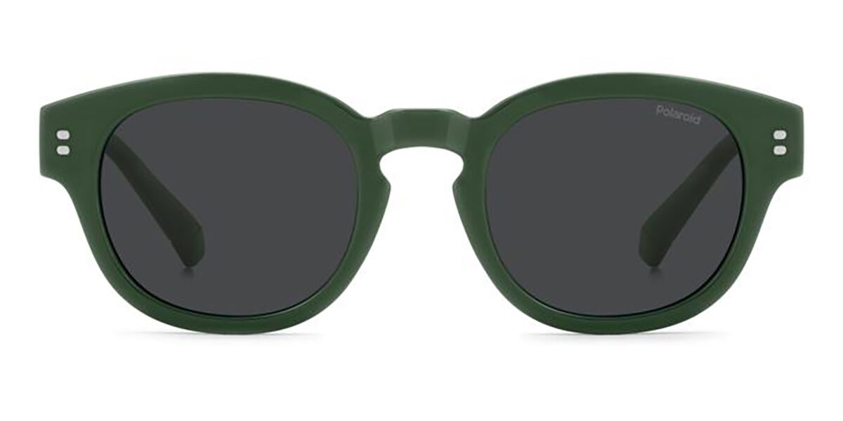 Polaroid PLD 8072/S Kids Polarized 1ED/M9, Green frame, Grey lenses