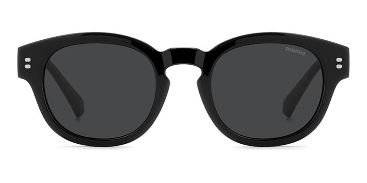 Polaroid PLD 8072/S Kids Polarized 807/M9, Black frame, Grey lenses