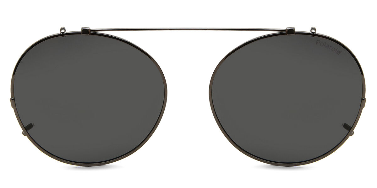 Polaroid PLD 2000/C-ON Clip-On Only Polarized KJ1/Y2, Grey frame, Grey lenses