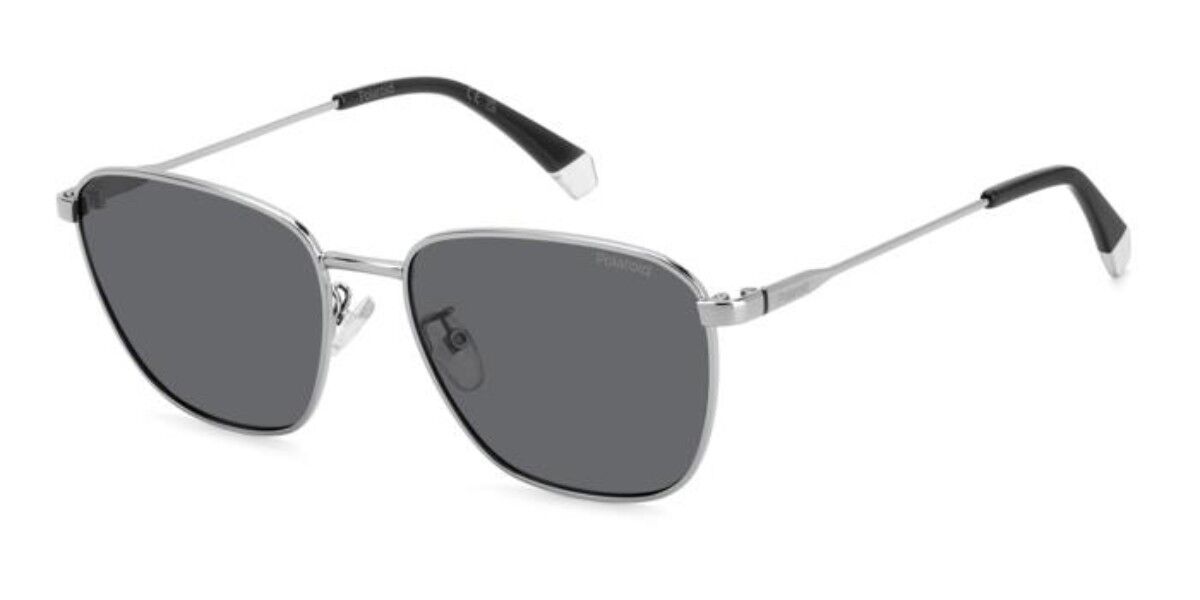 Polaroid PLD 4159/G/S/XN Asian Fit Polarized 6LB/M9, Solid Grey lenses