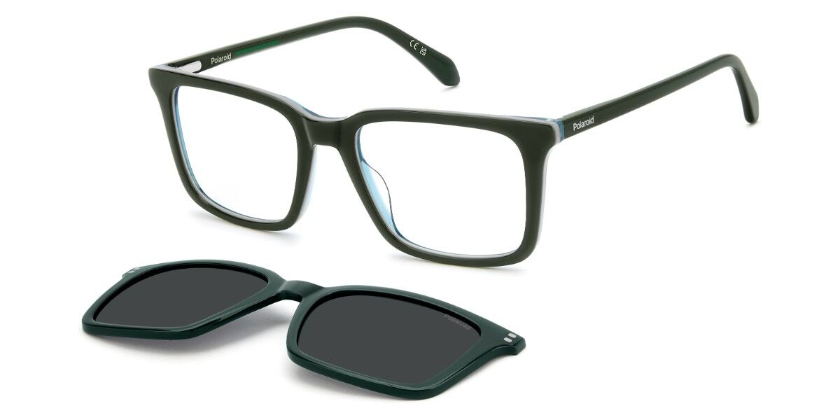 Polaroid PLD D604/C with Clip-On 1ED/M9, Green frame