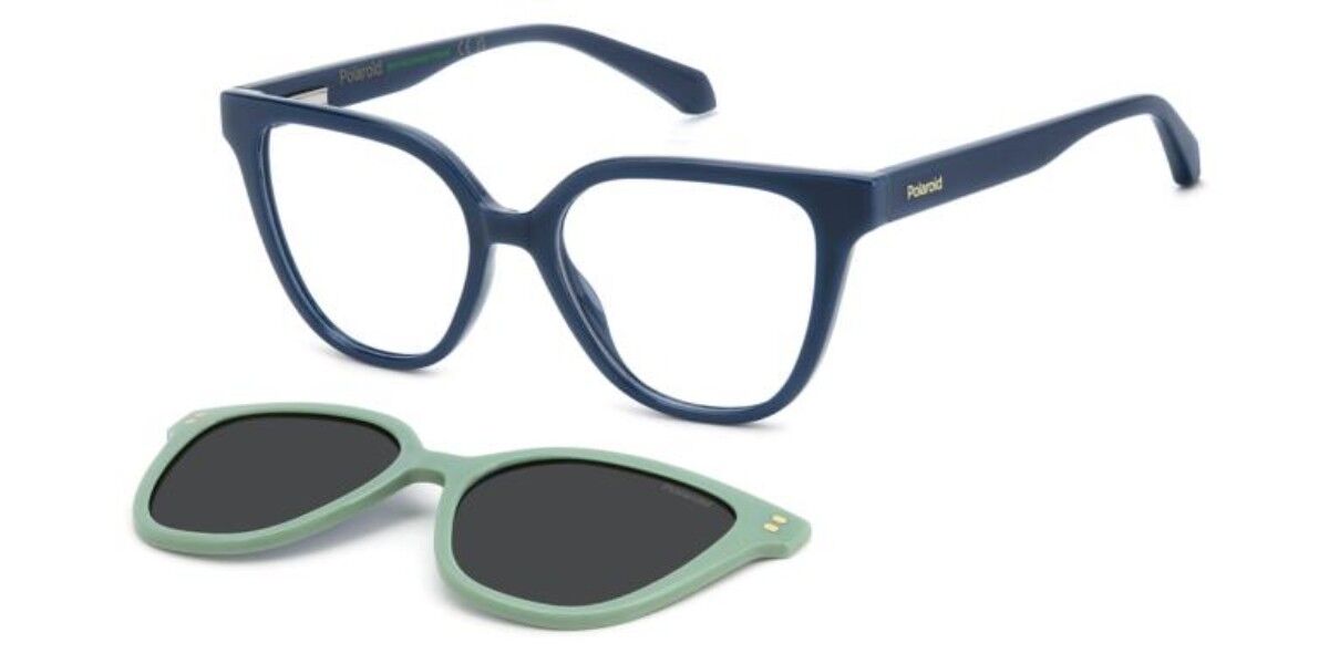 Polaroid PLD D852/C Kids with Clip-On ZI9/M9, Blue frame