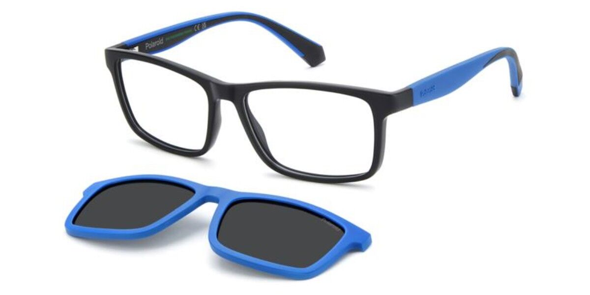 Polaroid PLD D854/C Kids with Clip-On 003/M9, Black frame