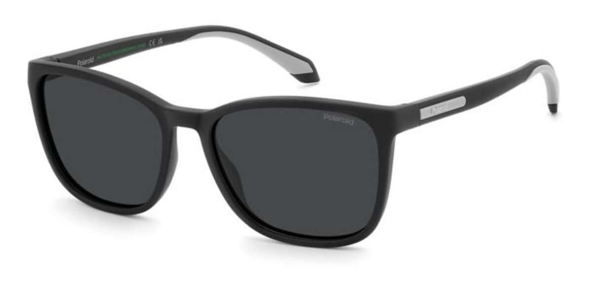 Polaroid PLD 2169/S/X Polarized O6W/M9, Black frame, Solid Grey lenses