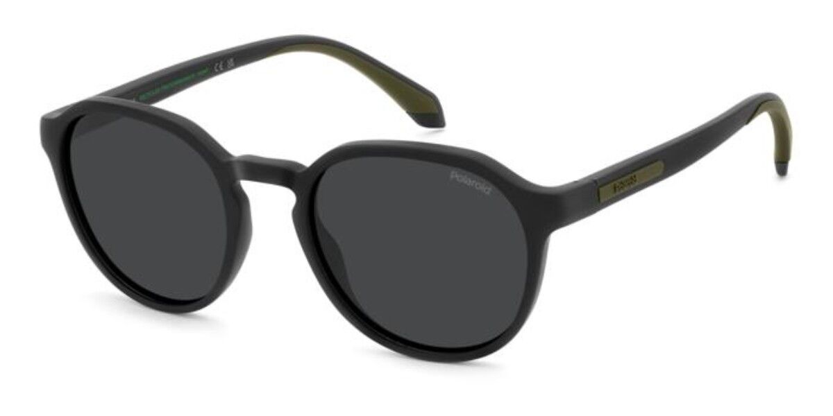 Polaroid PLD 2170/S/X Polarized SMG/M9, Black frame, Solid Grey lenses