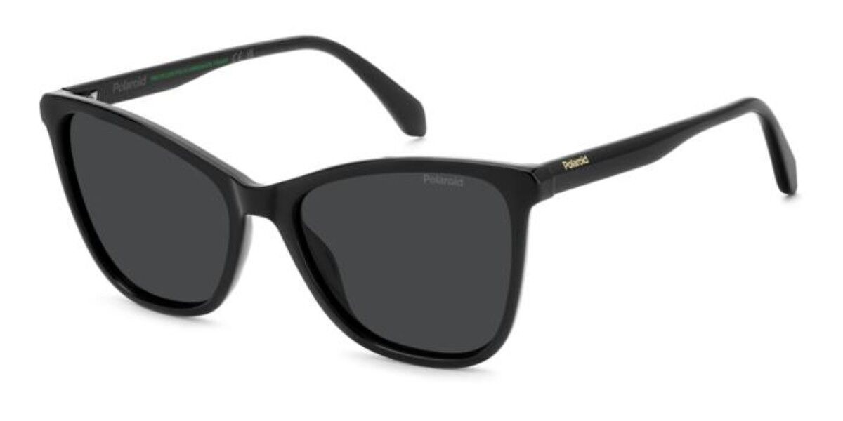 Polaroid PLD 4194/S Polarized 807/M9, Black frame, Solid Grey lenses