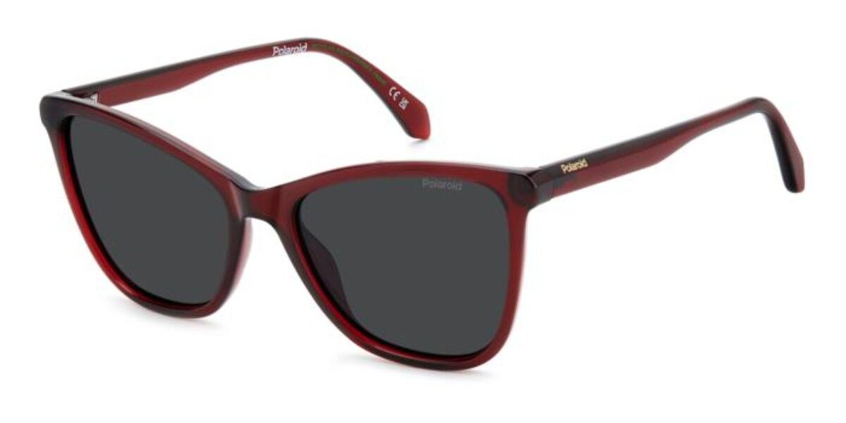 Polaroid PLD 4194/S Polarized C9A/M9, Red frame, Solid Grey lenses
