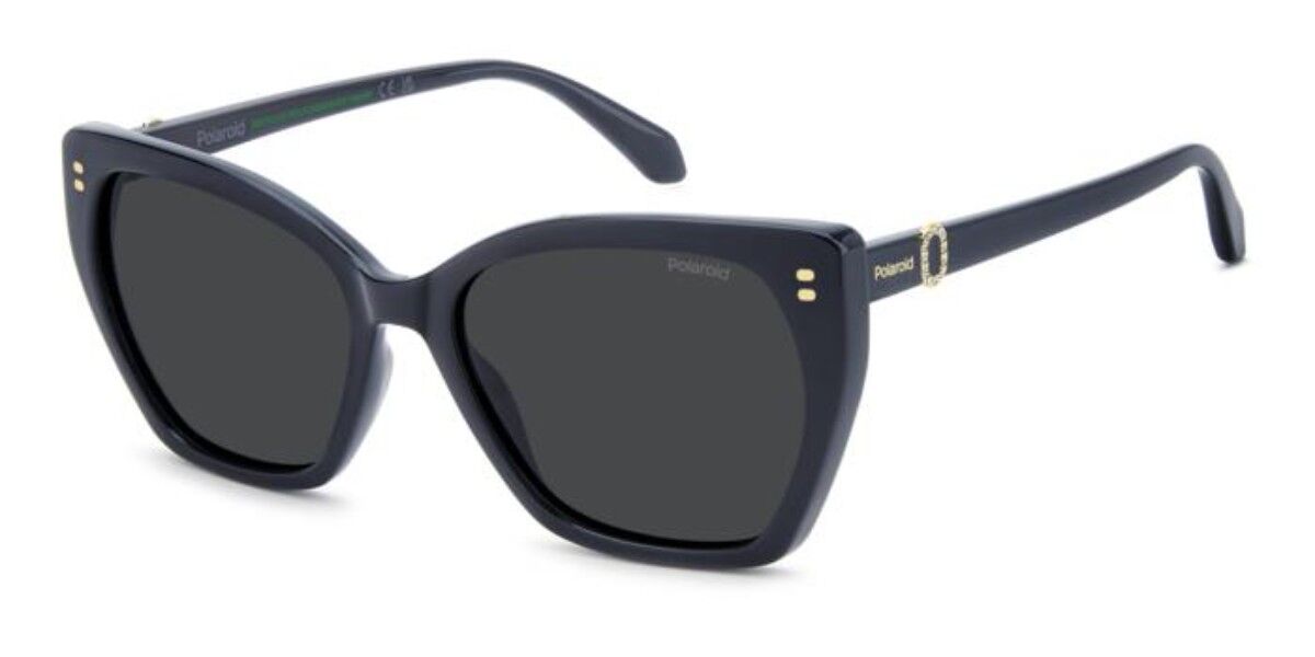Polaroid PLD 4198/S/X Polarized PJP/M9, Blue frame, Solid Grey lenses