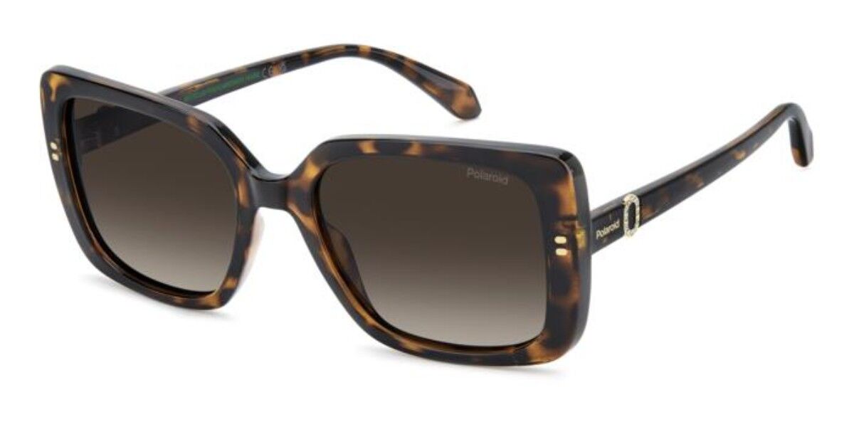Polaroid PLD 4199/S/X Polarized 086/LA, Tortoiseshell frame, Gradient Brown lenses