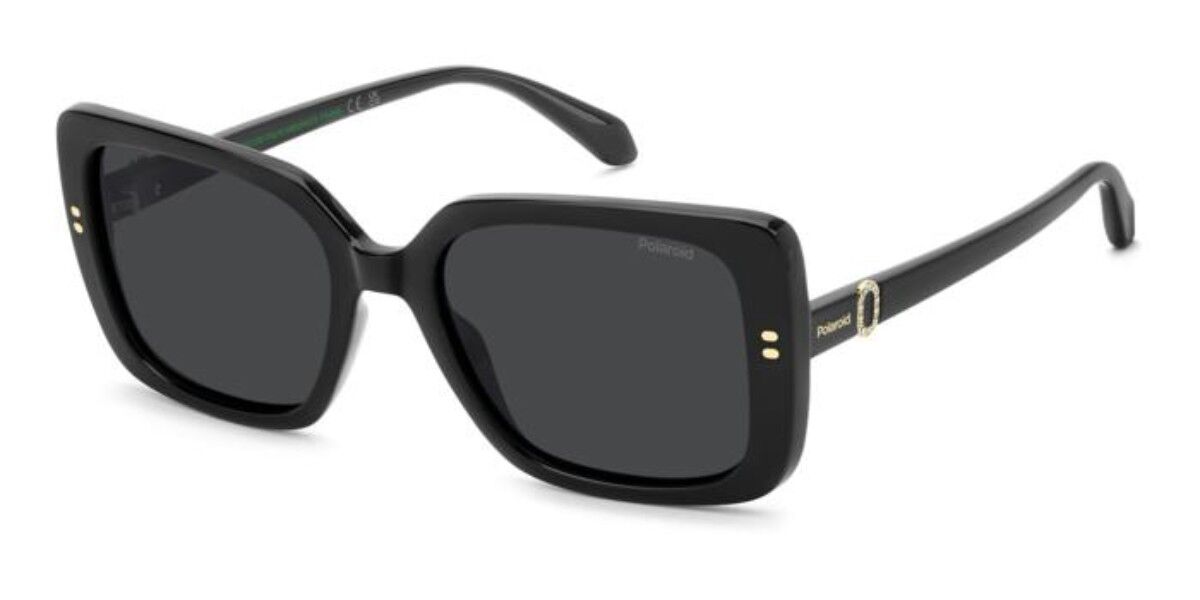 Polaroid PLD 4199/S/X Polarized 807/M9, Black frame, Solid Grey lenses