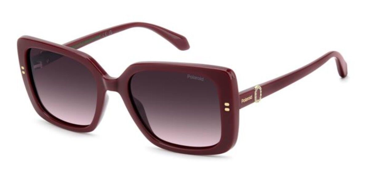 Polaroid PLD 4199/S/X Polarized 8CQ/XW, Red frame, Gradient Purple lenses