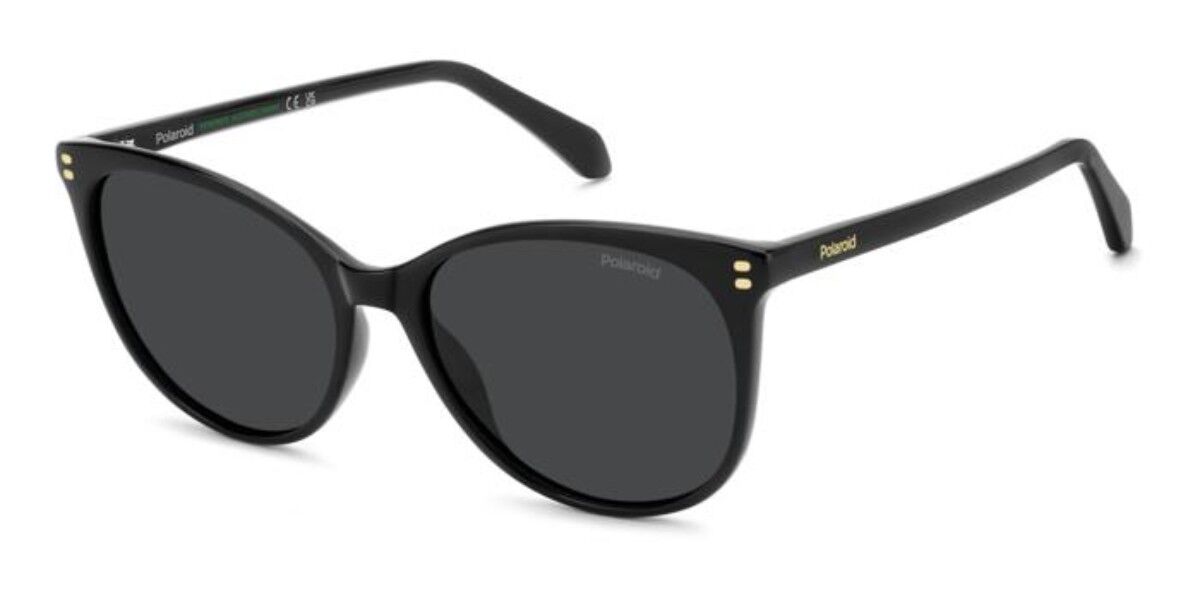 Polaroid PLD 4200/S/X Polarized 807/M9, Black frame, Solid Grey lenses