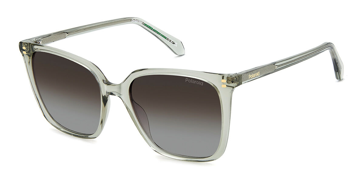 Polaroid PLD 4201/S/X Polarized 1ED/LA, Green frame, Gradient Brown lenses